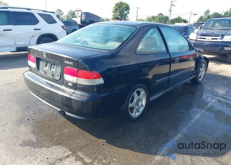 2000 Honda Civic Ex из США, поврежденный, VIN 1HGEJ8243YL114569